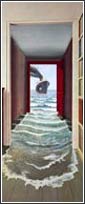 548 in.The Secretin. Door Mural