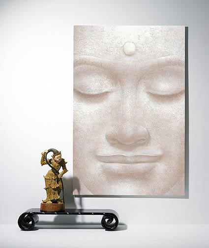 654 Smiling Buddha Mini Mural