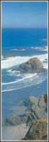 AK1211 California Coast Door Mural