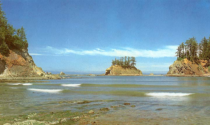 AK1310 Rocky Sea Wall Mural