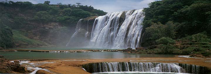 AK1423 Tropical Falls Wall Mural 3
