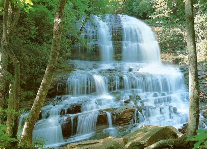 AK1880 Small Falls Wall Mural 2