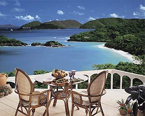 C811 Cinnamon Bay Wall Mural