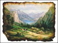 HA20271 American West Wall Mural