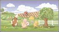 KA5814740BARNYARD Barnyard Band Mural