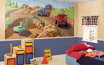 KA5814790CONSTRUCTION Construction Site Mural