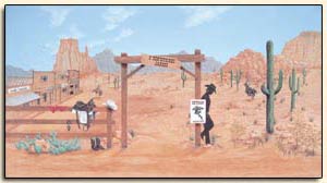 KA5814830WILDWEST Wild Wild West Mural
