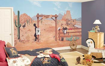KA5814830WILDWEST Wild Wild West Mural