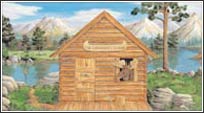 KA5814900CABIN Cabin Fever Mural