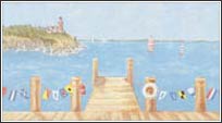 KA5814920DOCK Sail Away Mural