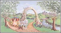 KA5814970PRINCESS Once Upon a Princess Mural