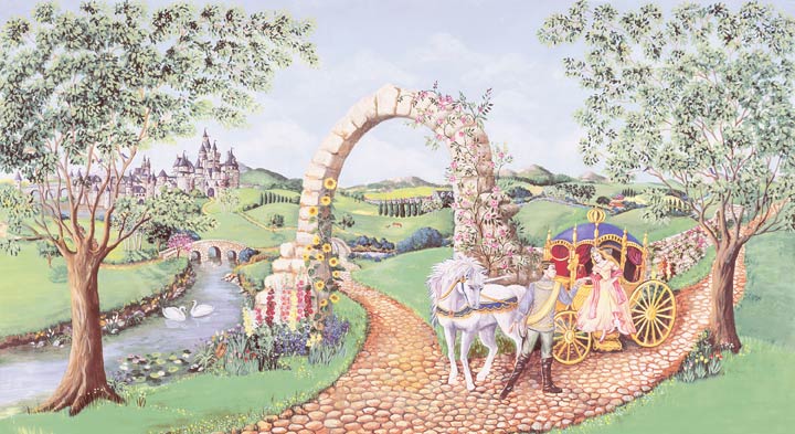 KA5814970PRINCESS Once Upon a Princess Mural