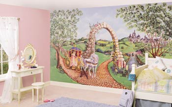 KA5814970PRINCESS Once Upon a Princess Mural