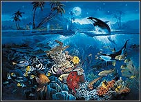 PR1818 Under Sea Paradise Wall Mural