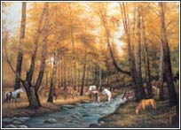 PR1850 The Gathering Wall Mural 2