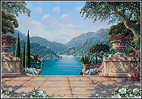PR98087 Bellagio Wall Mural