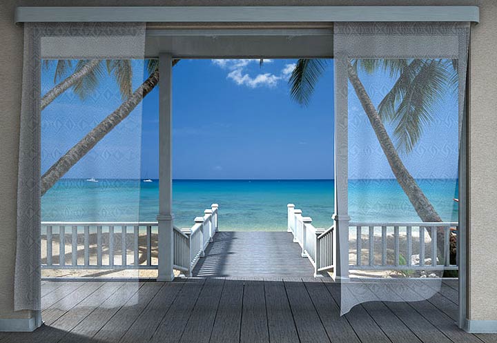 PR98094 Soft Breeze Wall Mural