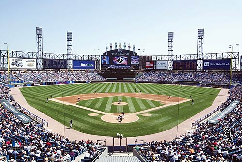 SB1028 Stadium Large Wall Mural - U.S. Celllular Field - Chicago White Sox