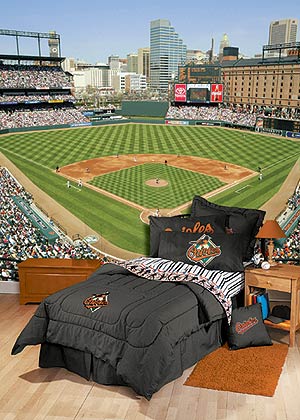 SB1068 Stadium Large Wall Mural - Oriole Park at Camden Yards - Baltimore Orioles
