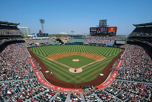 SB1108 Stadium Large Wall Mural - Angel Stadium of Anaheim - Angels