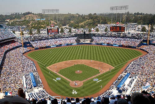 SB1188 Stadium Large Wall Mural - Dodger Stadium - Los Angeles Dodgers
