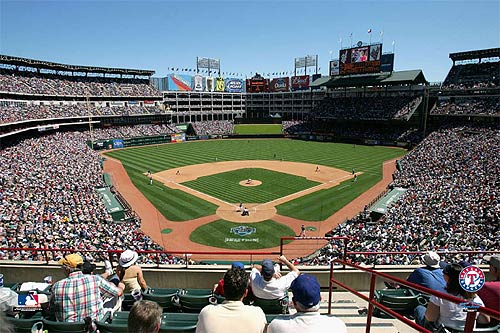 SB2058 Stadium Large Wall Mural - Ameriquest Field - Texas Rangers