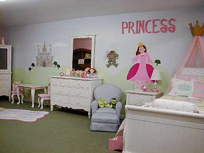 WN0007 Princess & Castle Wall Mural Kit