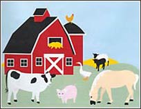 WN0017 Farm Fresh Wall Mural Kit