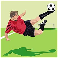 WN0038 Soccer Boy Wall Mural