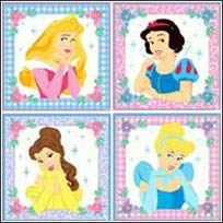BM31420160 Disney Princess Walls My Way Set