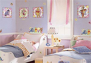 BM31420180 Disney Winnie the Pooh Walls My Way Set