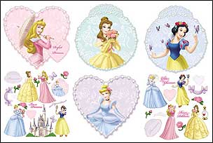 BM31420650 Disney Walls My Way Princess & Pearls