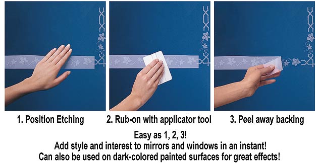 BM83000970 Scroll Instant Etching Stencil