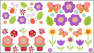 BU1752 Bee Happy Appliqués