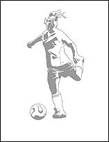 BUSS1910 Sudden Shadows FOOTWORK Wall Decal