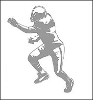 BUSS1916 Sudden Shadows TACKLE Wall Decal