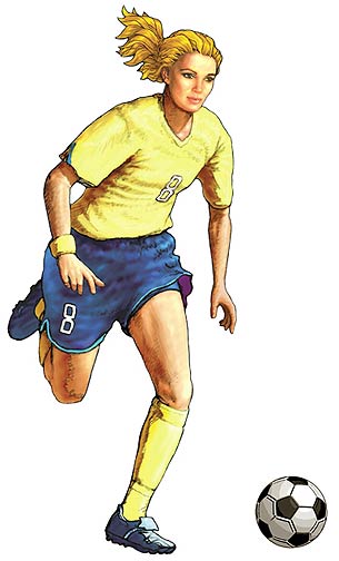 CB119 Soccer Runner in Yellow