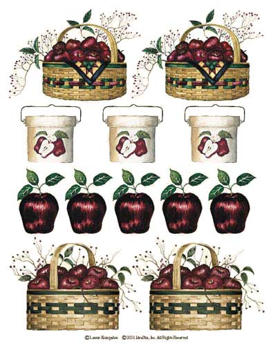 IS3328 Apple Tile Decals