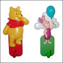 PP46304 Pooh and Piglet Hooks