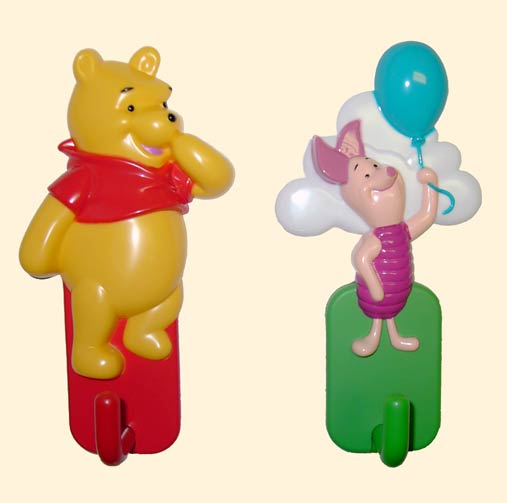 PP46304 Pooh and Piglet Hooks