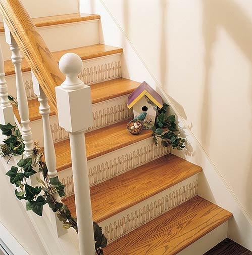 WA12081 Picket Fence Wallies WallPaper Cutouts