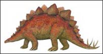 WTW600 Stegosaurus Wall Decal (Small)