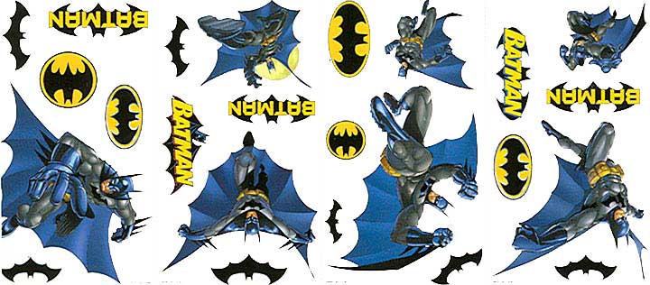 YK1063 Batman Wall Sticker Set