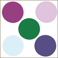 WA12210 Polka Dots Wallies WallPaper Cutouts