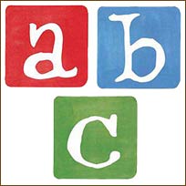 WA12214 Alphabet Letters Wallies WallPaper Cutouts