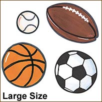 WA13468 Sports Wallies WallPaper Mural