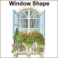 WA15207 Paris Window Wallies WallPaper Big Murals