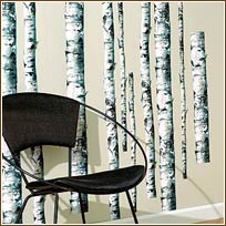 WA15210 Birch Trees Wallies WallPaper BIG Mural