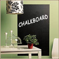 WA16020 Wallies Peel & Stick Vinyl BIG Chalkboard Panel in Slate Gray